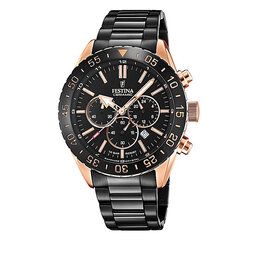 Festina Klocka Festina Ceramic Chronograph F20578/1 Black