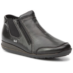 Rieker Μποτάκια Rieker 44270-01 Schwarz