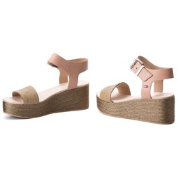 

Босоніжки Tommy Jeans Sporty Denim Flatform Sandal EN0EN00221 Nude 003, Бежевий