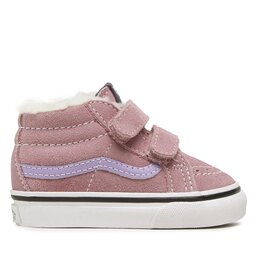

Снікерcи Vans Sk8-Mid Reissu VN0A5DXDD1Q1 Suede/Sherpa Multi Color, Рожевий