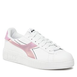 Diadora Сникърси Diadora Step P Double Logo 101.178643-C0931 Super White / Pink