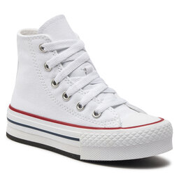 Converse Sneakers Converse Chuck Taylor All Star Eva Lift Canvas Platform 372860C White/Garnet/Navy