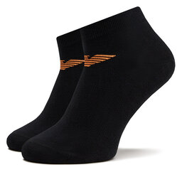 

Набір 3 пар низьких чоловічих шкарпеток Emporio Armani 300048 4R234 50620 Nero/Nero/Nero, Чорний