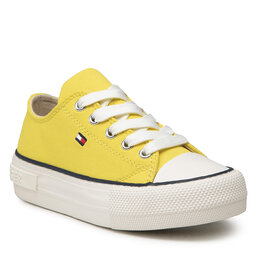 Tommy Hilfiger Teniși Tommy Hilfiger Low Cut Lace-Up Sneaker T3A4-32118-0890 M Yellow 200