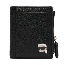 KARL LAGERFELD Портфейл KARL LAGERFELD A4W32005 Черен