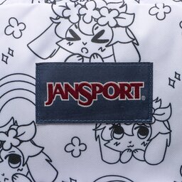 

Рюкзак JanSport Cross Town EK0A5BAI5E91 Anime Emotions, Білий