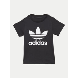 adidas adidas T-Shirt Trefoil IX5113 Μαύρο Regular Fit