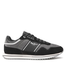 

Снікерcи Pepe Jeans Tour Club Chambray PMS30798 Black 999, Чорний