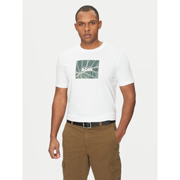 BOSS BOSS T-Shirt Injungle 50535112 Weiß Regular Fit