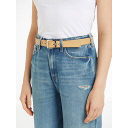 

Жіночий ремінь Tommy Hilfiger Th Square 3.0 AW0AW16188 Harvest Wheat ACR, Бежевий