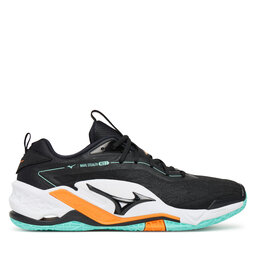 Mizuno Batai uždaroms aikštelėms Mizuno Wave Stealth Neo 2 X1GA2400 Juoda