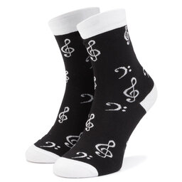 Cup of Sox Șosete Înalte Unisex Cup of Sox Czytaj Z Nóg B Negru