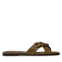 

Шльопанці Tamaris 1-27101-28 Dark Olive 713, Зелений