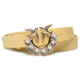 

Жіночий ремінь Pinko Berry Small Jewel 1 Belt PE 20 PLTT 1P21QK Y5FF Yellow H44, Жовтий