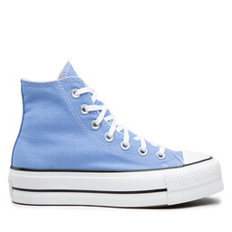 

Кеди Converse Ctas Lift Hi A00908C Royal Pulse/Black/White, Фіолетовий