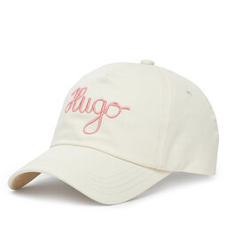 HUGO Czapka z daszkiem HUGO Cara-PE 50546591 Écru