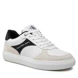 Calvin Klein Jeans Sneakers Calvin Klein Jeans Casual Cupsole Laceup Low YM0YM00494YAF Bright White YAF