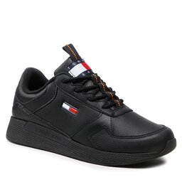 Tommy Jeans Sneakers Tommy Jeans Flexi Runner Ess EM0EM01080 Black BDS