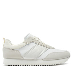 Calvin Klein Sneakersy Calvin Klein Low Top Lace Up Mix HM0HM01554 Biały