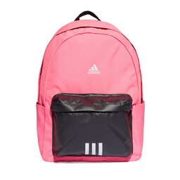 adidas Plecak adidas Classic Badge of Sport 3-Stripes Backpack IK5723 Lucid Pink/Carbon/White