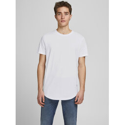 Jack&Jones Jack&Jones Футболка Noa 12113648 Білий Long Line Fit
