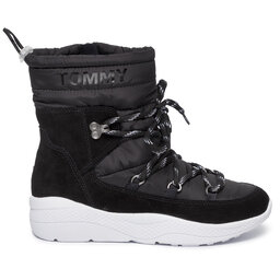 

Ботильйони Tommy Jeans Padded Nylon Hybrid Boot EN0EN00612 Black 990, Чорний