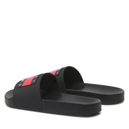 

Шльопанці Tommy Jeans Flag Pool Sld Ess EN0EN02115 Black BDS, Чорний