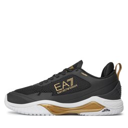 

Снікерcи EA7 Emporio Armani X8X155 XK358 R347 Black/Gold/White, Чорний