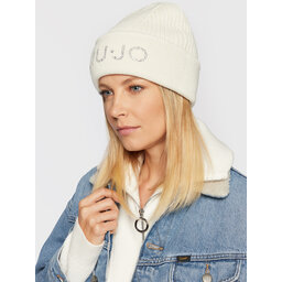 

Шапкa Liu Jo Strass 3F2103 M0300 Off White 01065, Écru