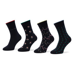 Tom Tailor Ankelstrumpor unisex 4-pack Tom Tailor 90253X Dark Navy