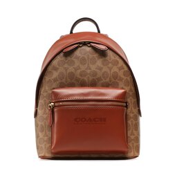 Coach Rucsac Coach Charter Bp 24 Sig CH835 NU3 Tan/Rust NU3