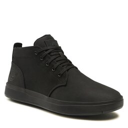Timberland Schnürschuhe Timberland Davis Square F/L Chukka TB0A1T160011 Blackout Nubuck