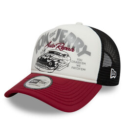 New Era Șapcă New Era Tom & Jerry 9Forty 60595267 Alb