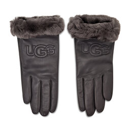 Ugg Guanti da donna Ugg W Classic Leather Logo Glove 19034 Mtl