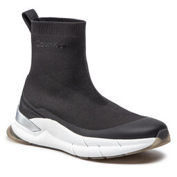 Calvin Klein Сникърси Calvin Klein Sock Boot - Knit HW0HW01177 Ck Black BAX