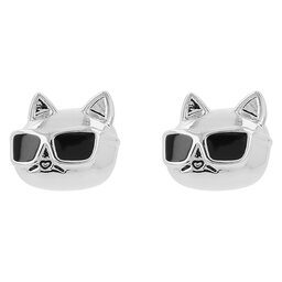 KARL LAGERFELD Naušnice KARL LAGERFELD 235W3925 Silver