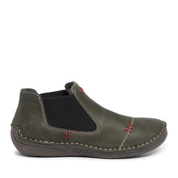 Rieker Sztyblety Rieker 52590-54 Khaki