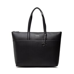 Calvin Klein Kabelka Calvin Klein Ck Must Shopper Lg W/Slip Pkt K60K609860 Ck Black BAX