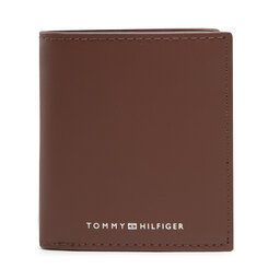 Tommy Hilfiger Portofel Mic pentru Bărbați Tommy Hilfiger Th Modern Leather Trifold AM0AM10621 GES