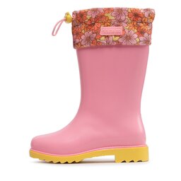 

Гумові чоботи Melissa Mini Melissa Rain Boot III Inf 33616 Pink/Yellow AB198, Рожевий