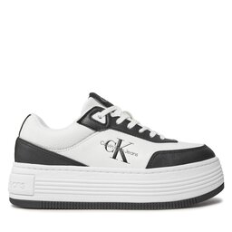 Calvin Klein Jeans Sportcipők Calvin Klein Jeans Bold Flatf Low Lace Mix Ml Fad YW0YW01316 Fekete