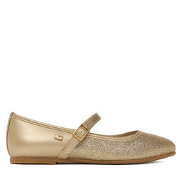 Tommy Hilfiger Ballerinas Tommy Hilfiger Ballerina T4A3-33930-0572 S Goldfarben