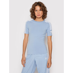 adidas adidas Marškinėliai H33545 Žydra Tight Fit
