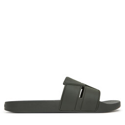 Calvin Klein Nazouváky Calvin Klein Pool Slide Double T HM0HM01752 Khaki
