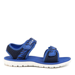 

Босоніжки Clarks Surfing Tide K 261493477 Navy Combi, Cиній