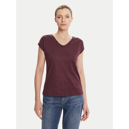 ONLY ONLY Camiseta Silvery 15136069 Guinda/burdeos Loose Fit