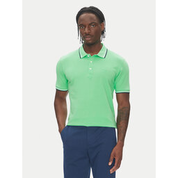 Lindbergh Lindbergh Polo marškinėliai 30-404010 Žalia Relaxed Fit