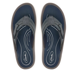 Clarks Zehentrenner Clarks Wesley Sun 26181916 Dunkelblau