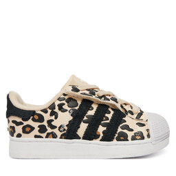 adidas Снікерcи adidas Superstar II Comfort Closure Elastic Lace KK2126 Бежевий