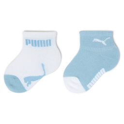 Puma 2er-Set hohe Kindersocken Puma Baby Mini Cats Lifestyle Sock 2P 935478 Powder Blue 01